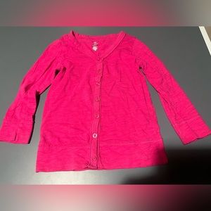 Pink old navy long sleeve top size 3t girls